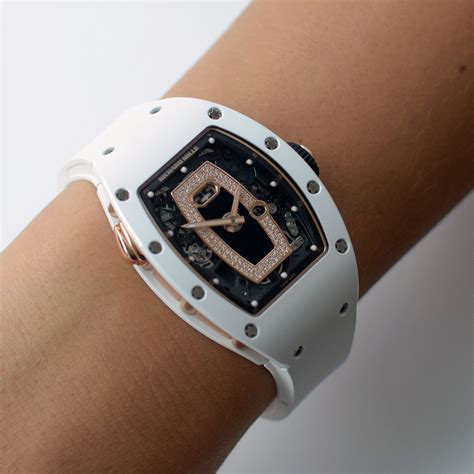 richard mille watch red and white